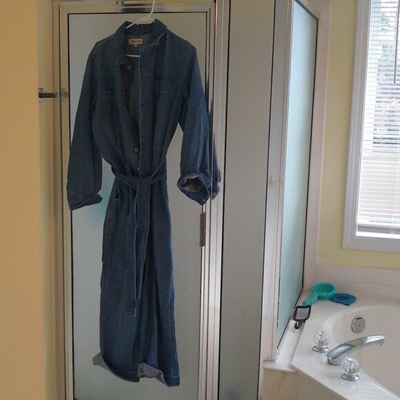 Madewell denim coverall jean - Picture 2 of 6